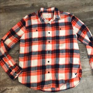 Men’s Large American Eagle Heritage flannel.